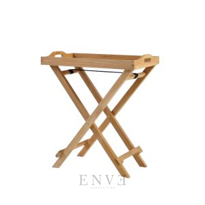 Teak Tray and Stand