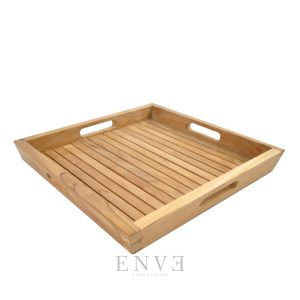 Teak Tray Squere Wooden Teak