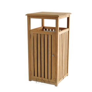 Trash Box Teak Wood