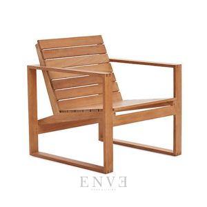 Rock Teak Minimalist Chair