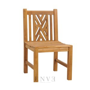 Chippendale Side Teak Chair