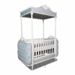 Rouf Baby Cot With Canopy