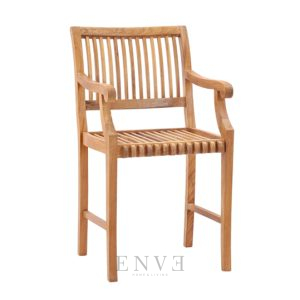 Castle Counter Stool With Arm
