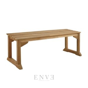 Garden Teak Bench 120cm Backless