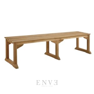 Garden Teak Bench 180cm Backless
