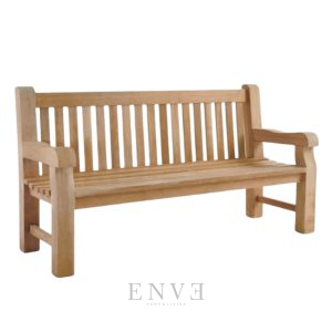 Classic Teak Bench 166cm Thick 8cm