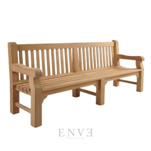 Classic Teak Bench 226cm Thick 8cm