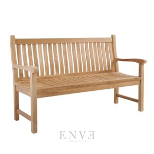 Boston Loveseat Teak Bench 150cm