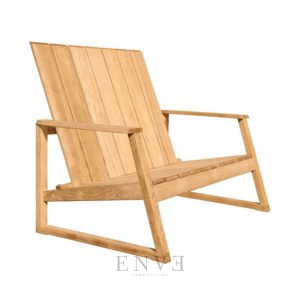 Aspen Teak Adirondack Bench 130cm