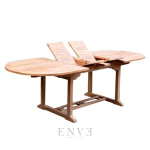Double Extension Table Oval 196-296cm