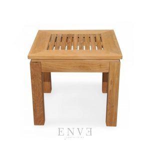 Teak Square End Table