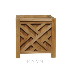Teak Planter Chippendale