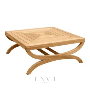 Fiori square teak coffee table