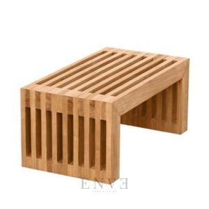 Strata teak side table