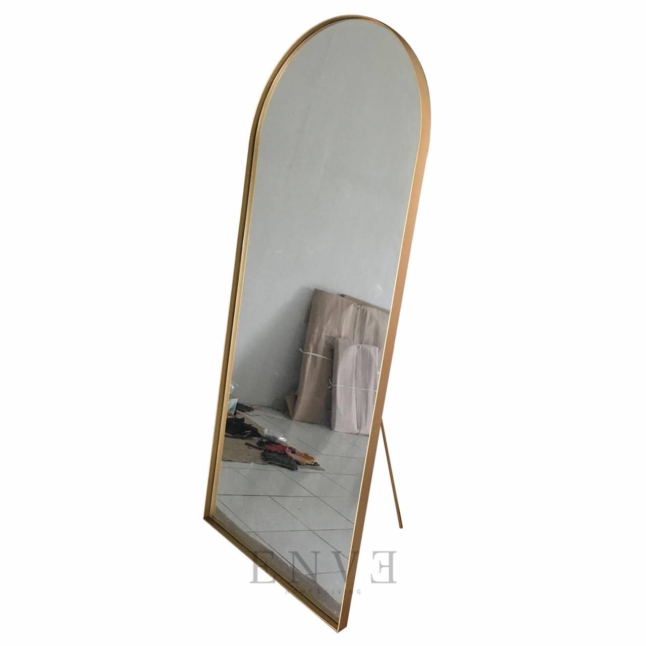 Viral Wall Stand Gold Mirror