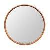 Pascha Wooden Rounded Mirror