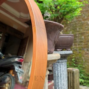 Pascha Wooden Rounded Mirror