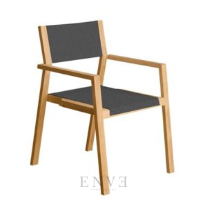Summit Stacking Teak Armchair
