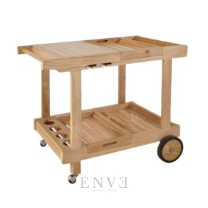 Teak Bar Trolley