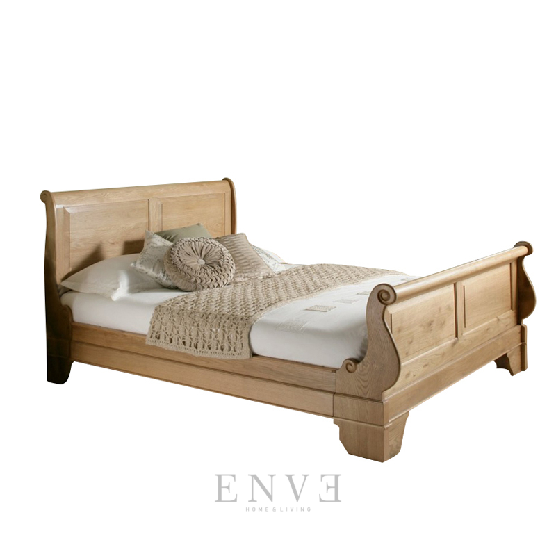 Bagong Teak Bed Frame Natural Wooden
