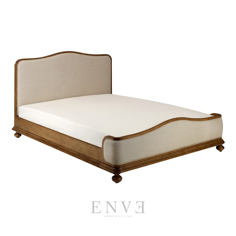 Lily Bed Frame Modern With Upholstery