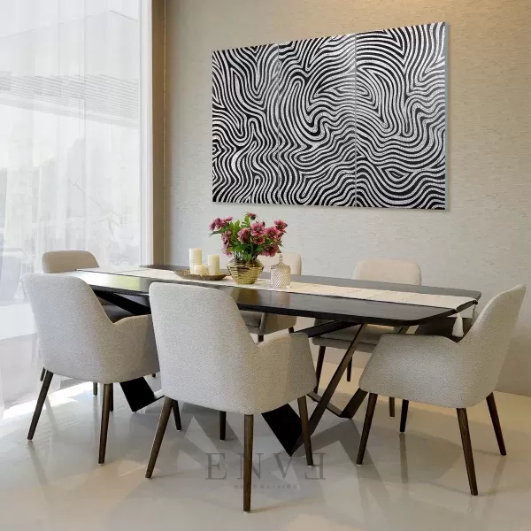 Kursi Makan Modern Minimalis Kayu Jati Mewah