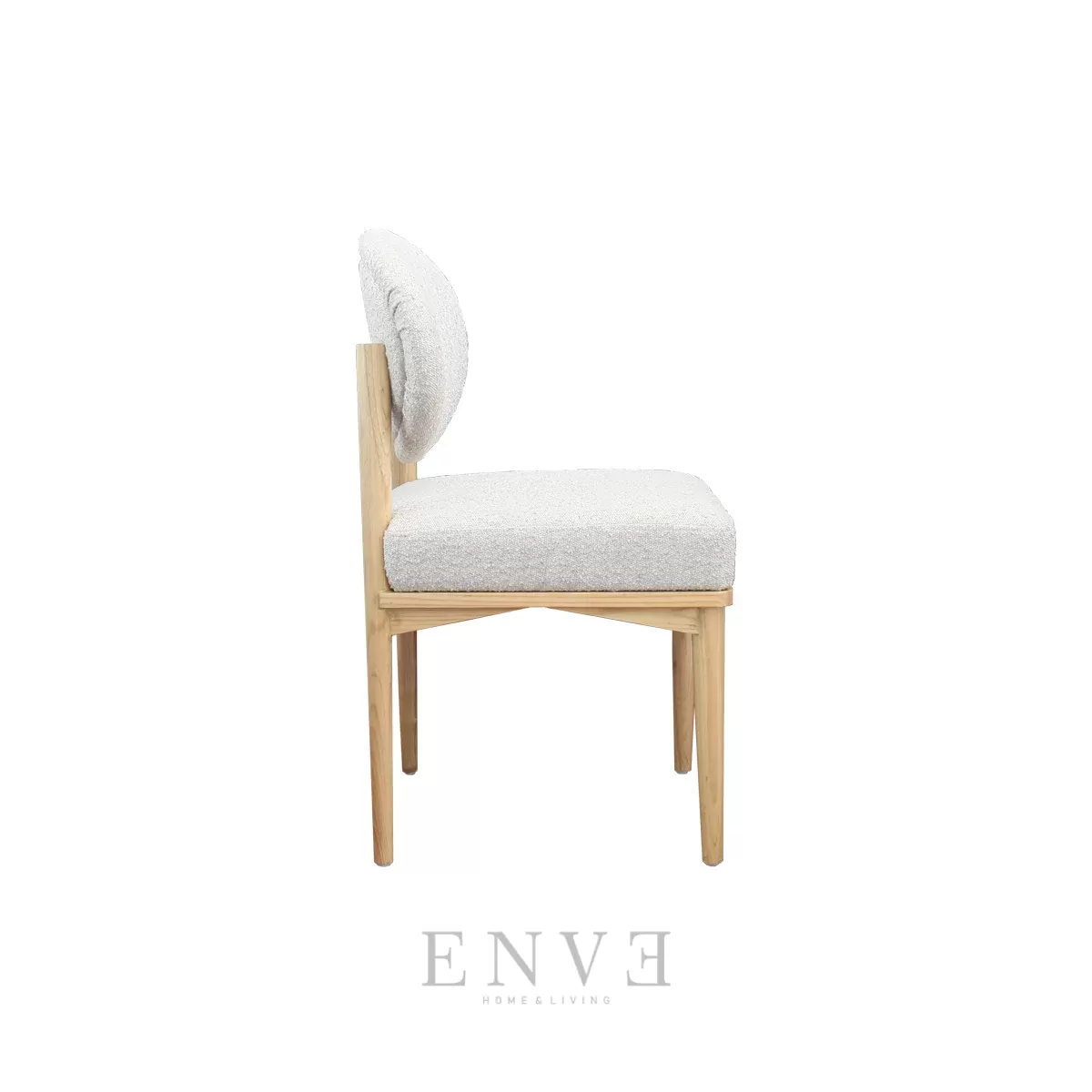 Kursi Makan Modern Kayu Jati Minimalis