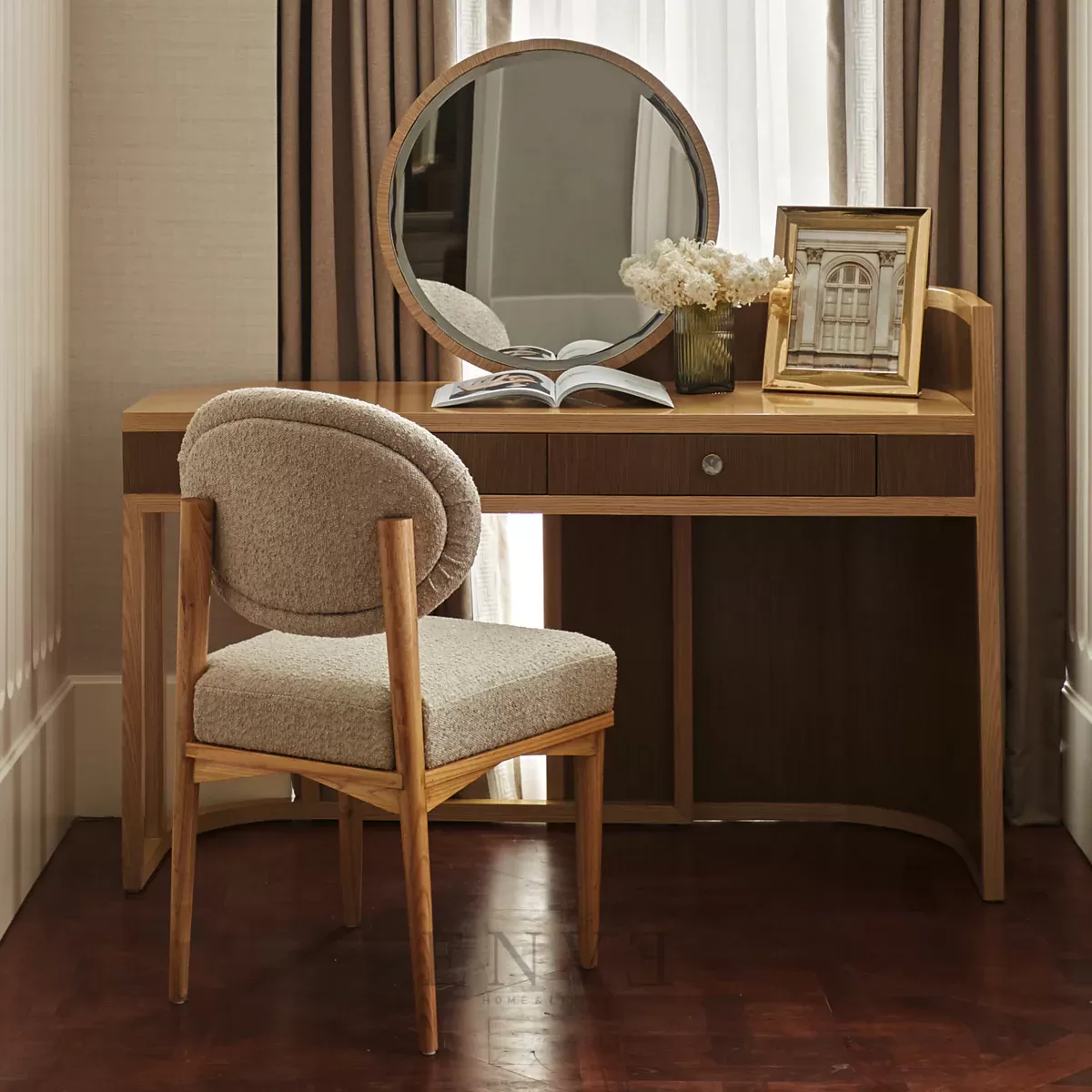 Kursi Makan Modern Kayu Jati Minimalis