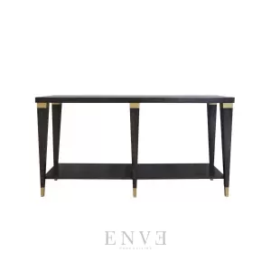 Meja Console Minimalis Modern Kayu Jati