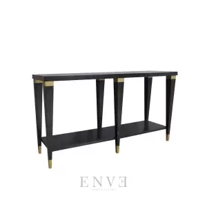 Meja Console Minimalis Modern Kayu Jati