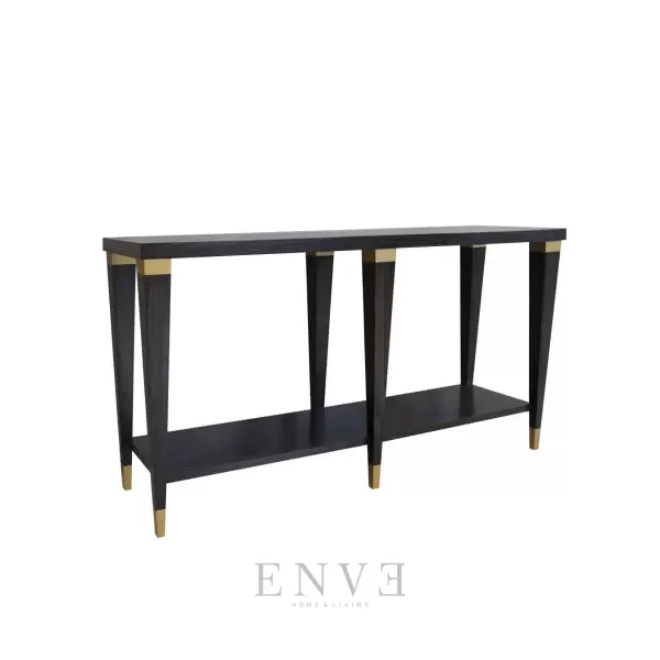 Meja Console Minimalis Modern Kayu Jati