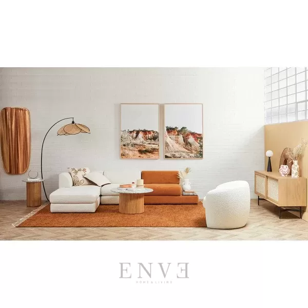 Armchair Kursi Sofa Single Modern Minimalis di Ruang Tamu