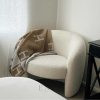 Armchair Kursi Sofa Single Modern Minimalis di Ruang Tamu