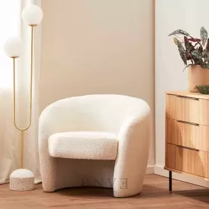 Armchair Kursi Sofa Single Modern Minimalis di Ruang Tamu