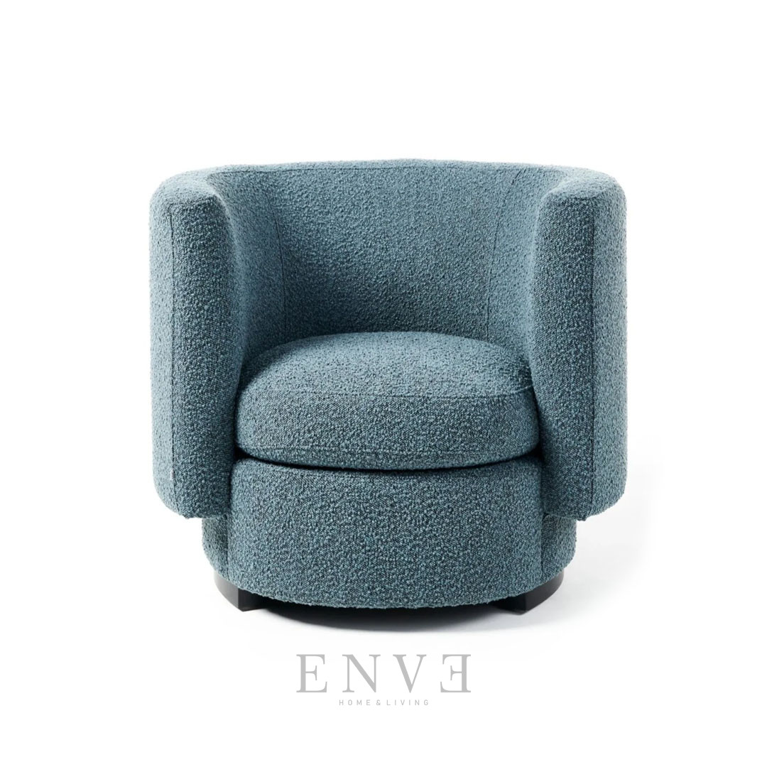 Kursi Sofa Bulat Single Minimalis Modern