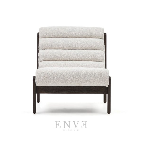 Kursi Sofa Santai Kayu Jati Minimalis Modern - Armchair