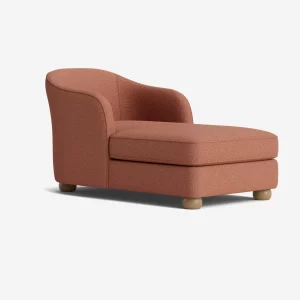 Kursi Sofa Santai Panjang Pink Minimalis Modern