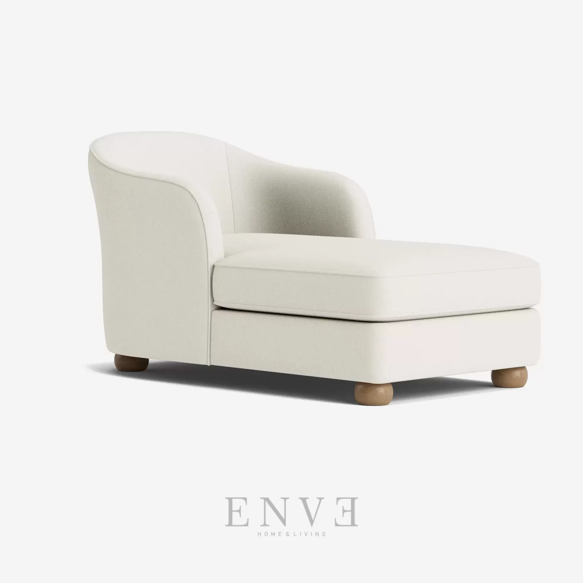 Kursi Sofa Santai Panjang Putih Minimalis Modern