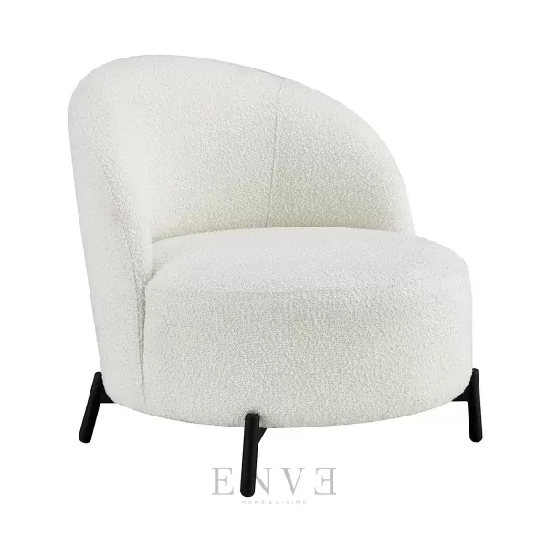 Sofa Single, Kursi Sofa Single Minimalis Modern - Sofa Santai Bulat