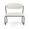 Kursi Sofa Modern, Kursi Sofa Single Minimalis Stainless 1 Black, Armchair