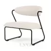 Kursi Sofa Modern, Kursi Sofa Single Minimalis Stainless 1 Black, Armchair