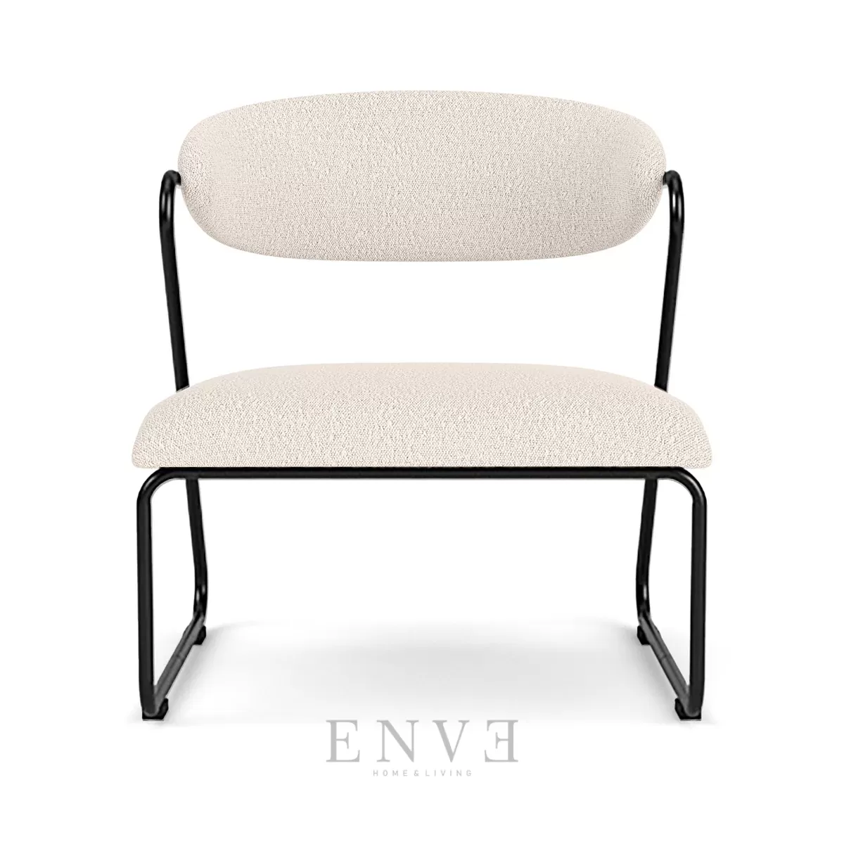 Kursi Sofa Modern, Kursi Sofa Single Minimalis Stainless 1 Black, Armchair