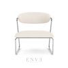 Kursi Sofa Single Minimalis Stainless 1 Crome
