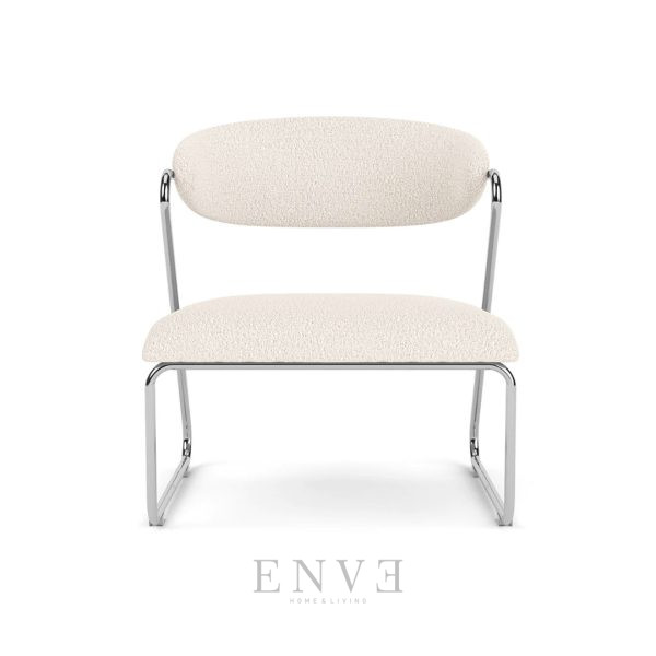 Kursi Sofa Single Minimalis Stainless 1 Crome