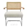 Kursi Sofa Single Minimalis Stainless Armchair