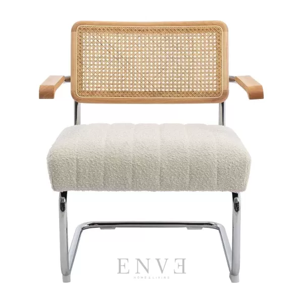 Kursi Sofa Single Minimalis Stainless Armchair