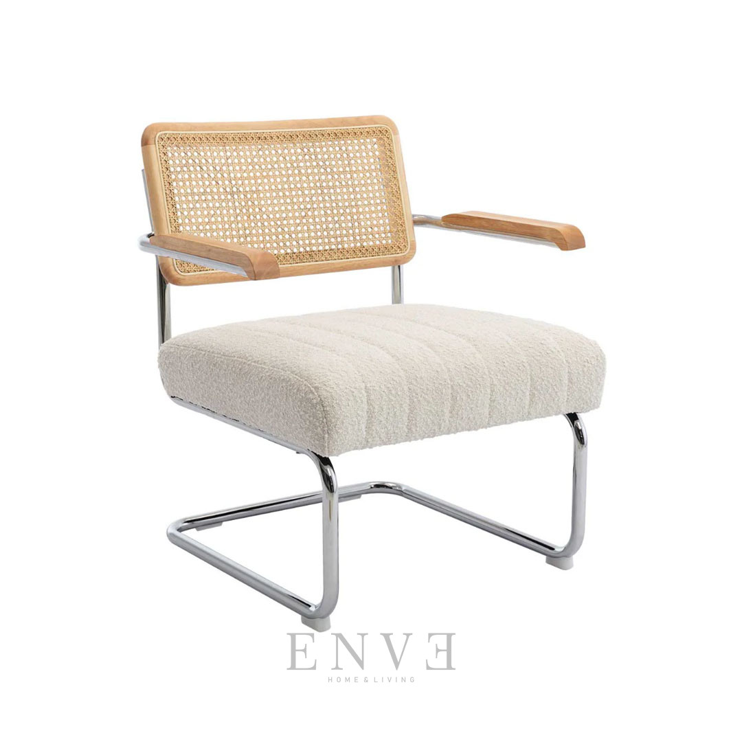 Kursi Sofa Single Minimalis Stainless Modern Armchair