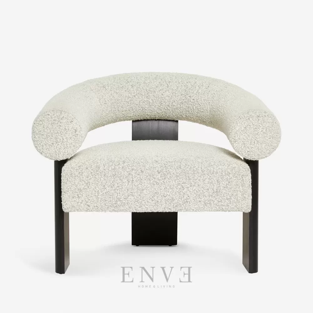 Kursi Sofa Single Kayu Modern, Kursi Sofa Single Modern