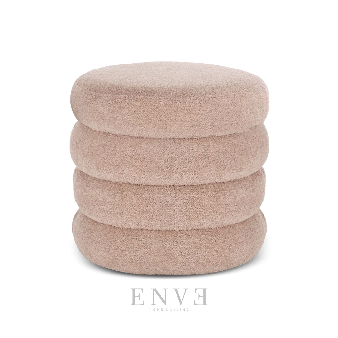 Kursi Sofa Stool Bulat, Kursi Sofa Stool Minimalis Modern