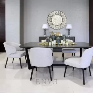 Meja Makan 6 Kursi Minimalis Modern